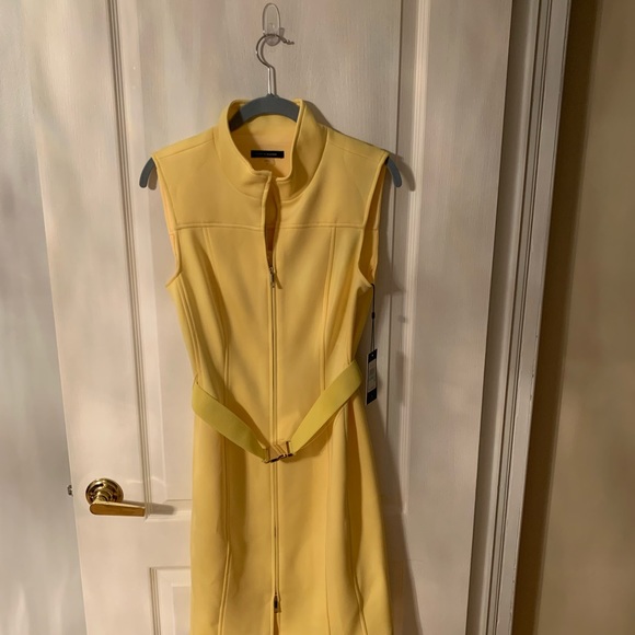 Tommy Hilfiger Belted Zip-Up Dress NWT - Picture 2 of 7